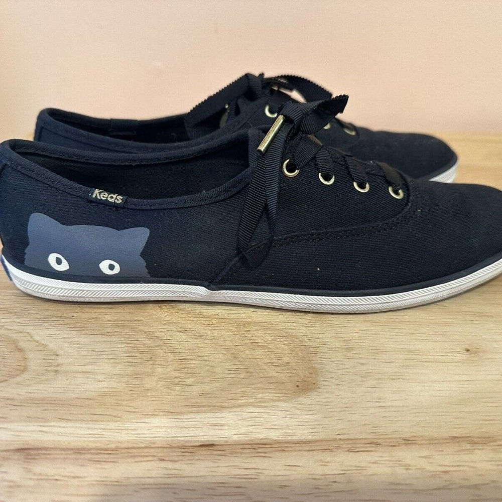 Taylor Swift Keds Sneaky Cat Collaboration Sneakers Size 8.5 1989 World Tour